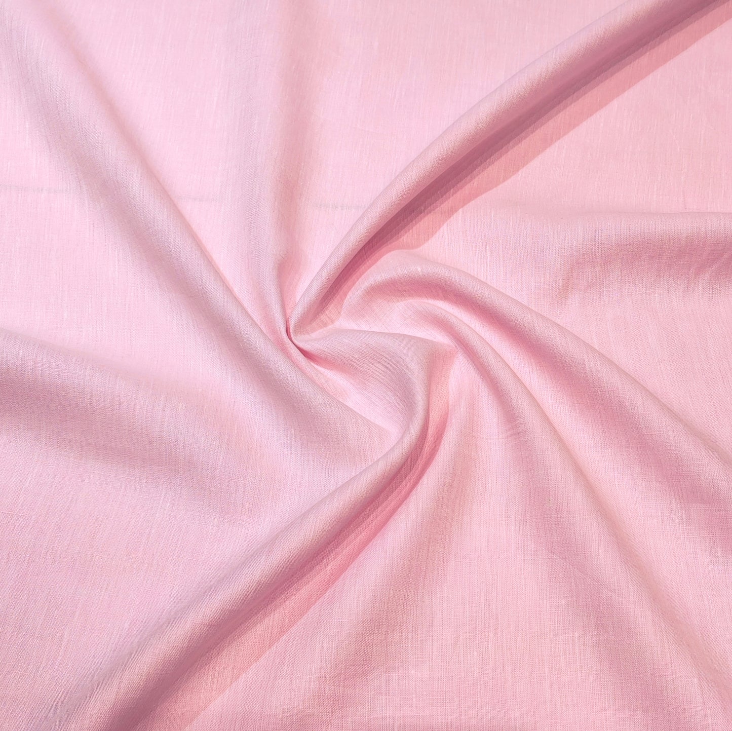 Linen Club Men’s Linen 80LEA Solids Unstitched Shirting and Kurta Fabric(Baby Pink)
