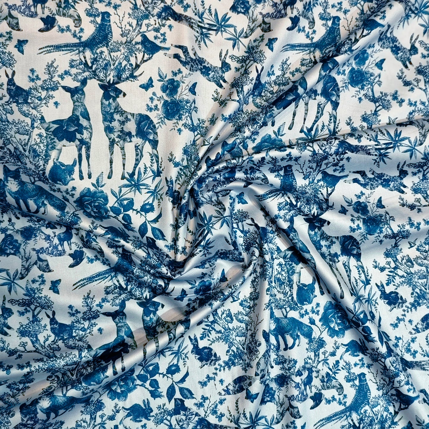 Bordum Men's Pure Cotton Unstitched Shirting Fabric(Creature Print).