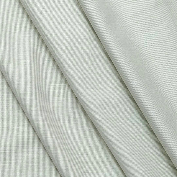 ManTire Men's Poly Cotton Wrinkle Free Plain Fill a Fill Shirt Fabric Color Light Green