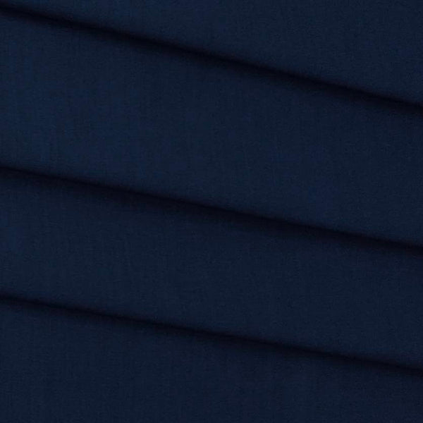 Shirt Fabric ManTire wrinkle Free PC Plain Fill a Fill Colour Navy Blue