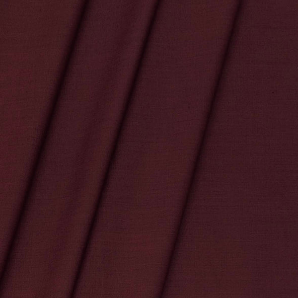 Linen Club 40 LEA Solids European Linen Suiting Fabric (Dark Wine)