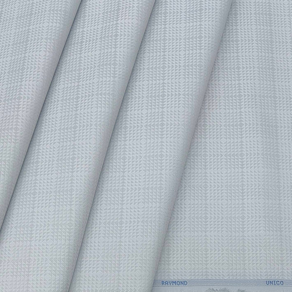 Shirt Fabric Raymond Blended Broad Jacquard Colour Shadow Grey