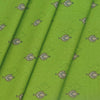 Shirt Fabric ManTire Polyester Viscose Digital Printed Color Kelly Green