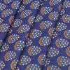Shirt Fabric ManTire Polyester Viscose Digital Printed Color Navy Blue N White