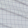 Shirt Fabric Arvind Cotton Blended Check Colour White N Ruby Red
