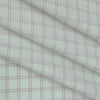 Shirt Fabric Arvind Cotton Blended Check Colour Gin Green N White