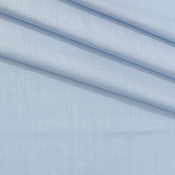 Shirt Fabric ManTire wrinkle Free PC Plain Fill a Fill Colour Light Blue