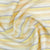 Linen Club(Aditya Birla Group) European Linen 80 LEA Striped Shirting and Kurta Fabric (Grey, Yellow and Beige).