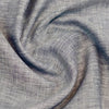 Linen Club (Aditya Birla Group) European Linen 70 LEA Solid Shirting and Kurta Fabric (English Grey).