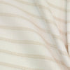 Linen Club (Aditya Birla Group) European Linen Striped Shirting And Kurta Fabric (Beige and White).