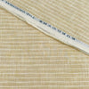 Burgoyne Irish Linen Striped Shirting and Kurta Fabric (Beige).