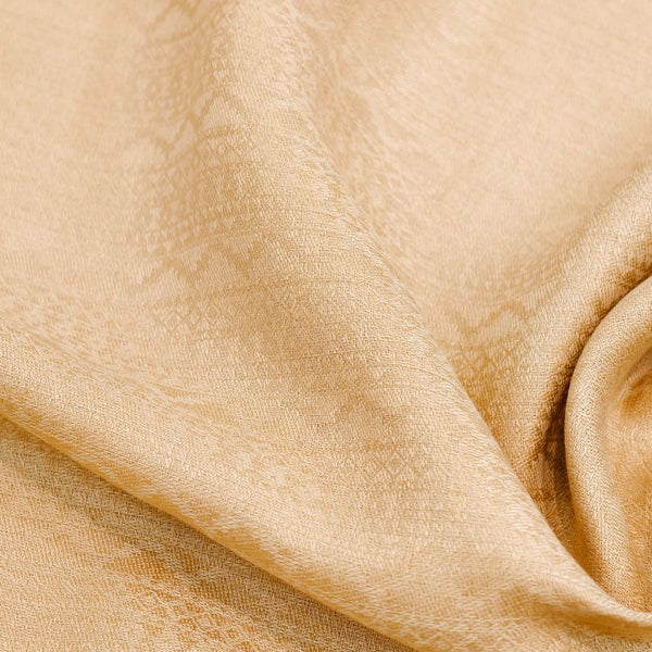 Burgoyne Irish Linen Jacquard Shirting and Kurta Fabric (Beige).