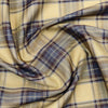 Soktas Giza Cotton Checks Shirting Fabric (Brown)