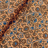 Imported Italy Premium Cotton Printed Shirting Fabric (Copper Orange).