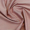 Giza House By Soktas Giza Cotton Checks Shirting Fabric (Red and Beige)