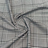 Soktas Giza Cotton Checks Shirting Fabric (Black)