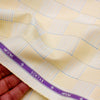 Soktas Giza Cotton Checks Shirting Fabric (Yellow)