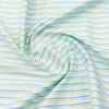 Soktas Giza Cotton Striped Shirting Fabric (Green)