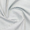 Imported Italy Giza Cotton Checks Shirting Fabric (Grey and White)