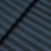 Soktas Giza Cotton Striped Shirting Fabric (Black and Navy)
