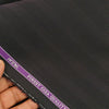 Soktas Giza Cotton Striped Shirting Fabric (Black)