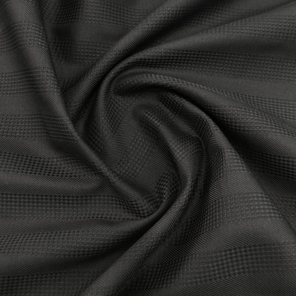 Soktas Giza Cotton Striped Shirting Fabric (Black)