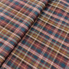 Soktas Giza Cotton Checked Shirting Fabric (Multicolor)