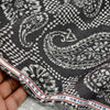 Burgoyne Irish Linen Printed Shirting and Kurta Fabric (Grey)