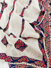 Pure Cotton Unstitched Suit Set In a Rich Navy Blue Hue