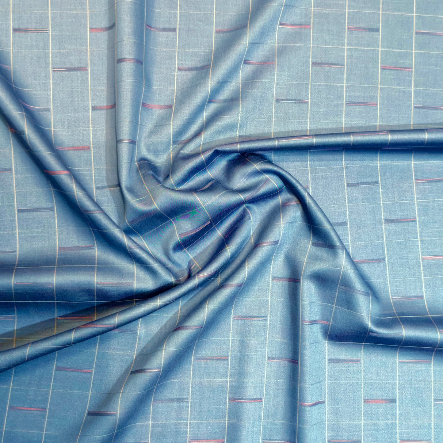 Giza House by Soktas Men's Giza Cotton Unstitched Shirting Fabric(Jacquard).