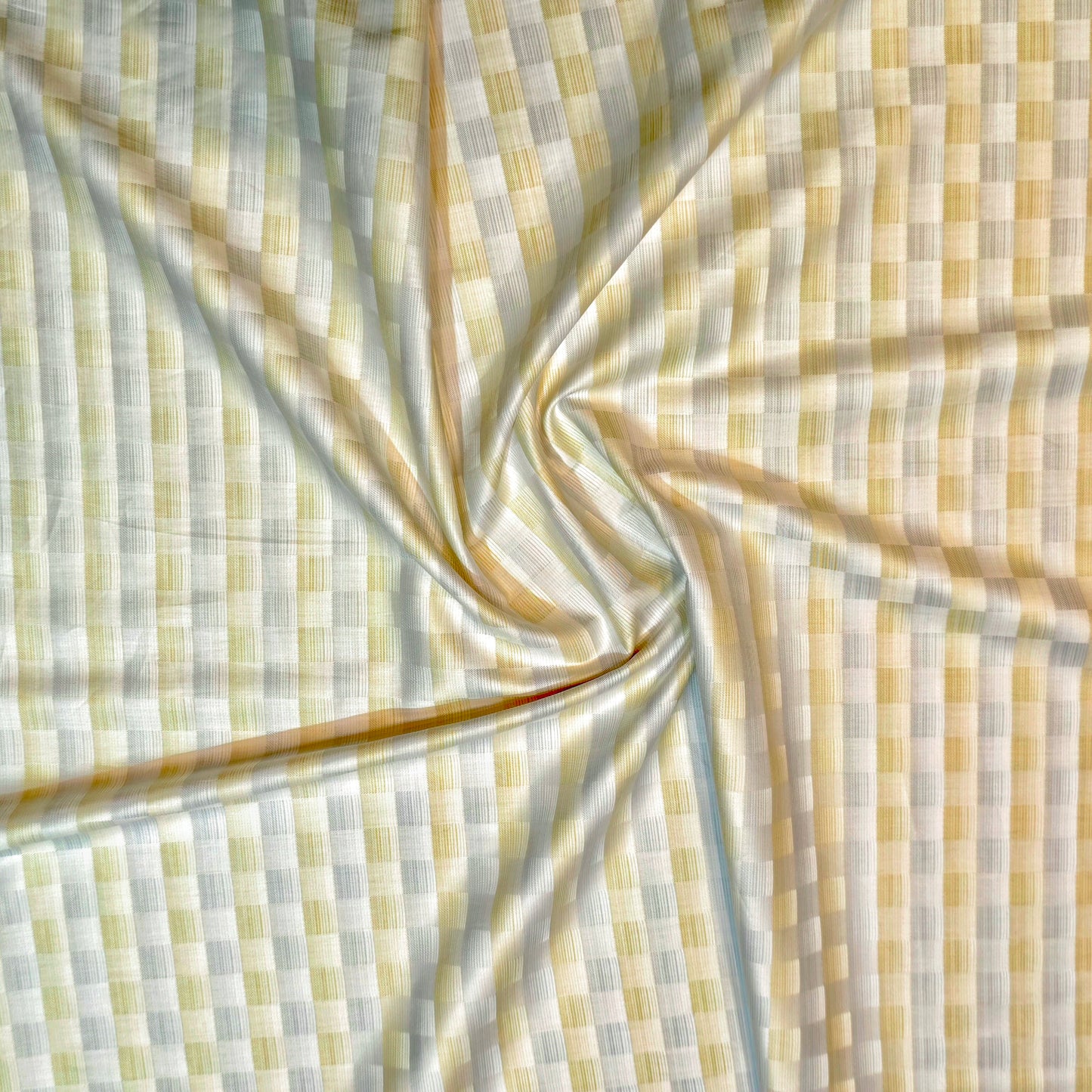 Ruby Men's Giza Cotton Unstiched Shirting Fabric(Jacquard).