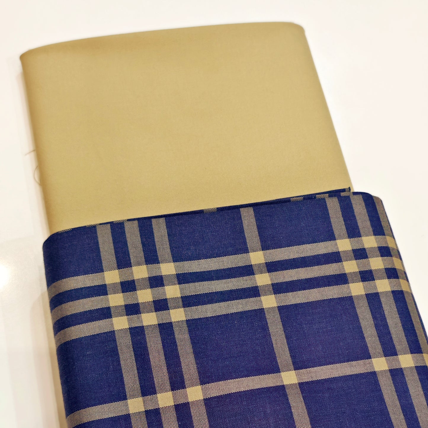 Combo of Grado Poly Viscose(PV) Pant & Soktas Giza Cotton Shirt Fabric