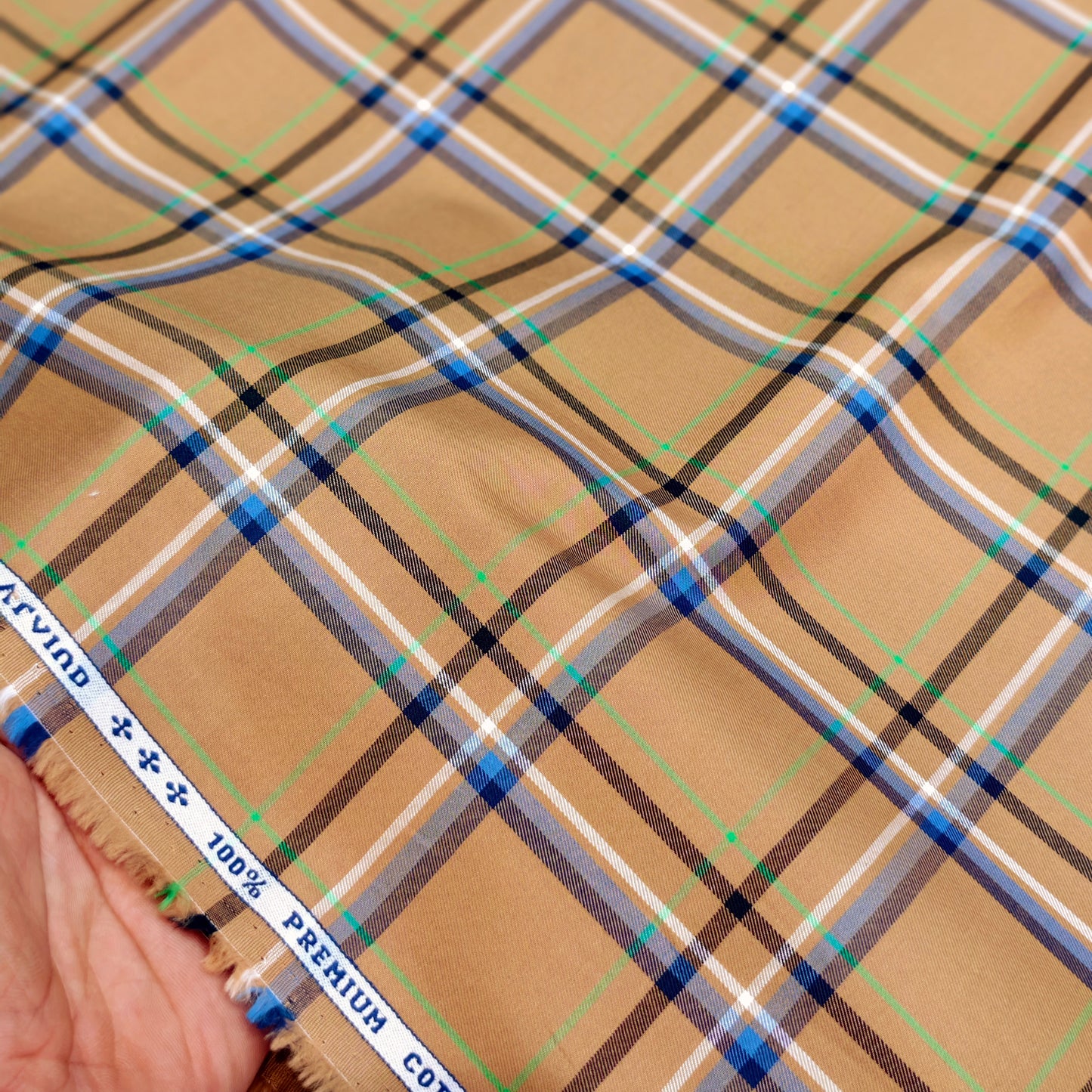 Combo of J.Hamstead Poly Viscose(PV) Pant & Arvind Cotton Shirt Fabric