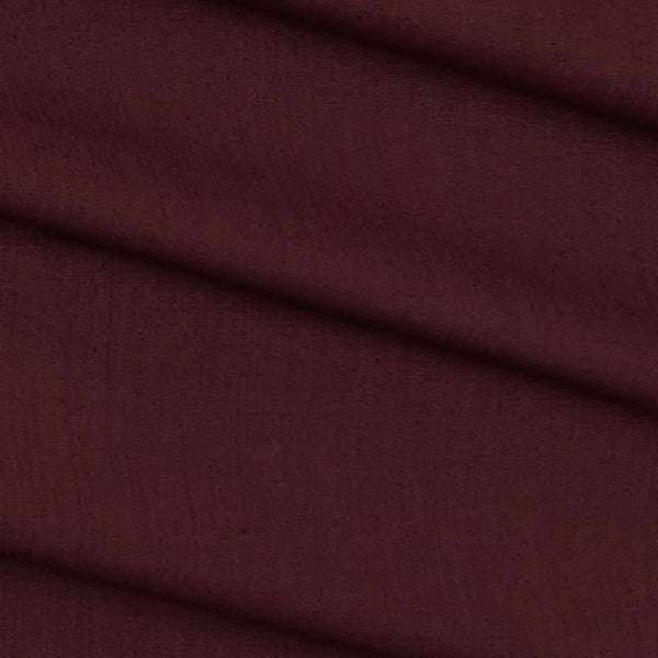 Shirt Fabric ManTire wrinkle Free PC Plain Fill a Fill Colour Brownish Red
