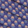 Shirt Fabric ManTire Polyester Viscose Digital Printed Color Patrick Blue