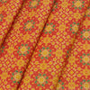 Shirt Fabric ManTire Polyester Viscose Digital Printed Color Apple Red