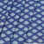 Shirt Fabric ManTire Polyester Viscose Digital Printed Color Royal Blue N White