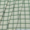 Shirt Fabric Arvind Cotton Blended Check Colour Swamp Green