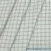 Shirt Fabric Arvind Cotton Blended Check Colour Blue N White