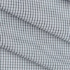 Shirt Fabric ManTire Poly Cotton Wrinkle Free Formal Small Check Colour Black N White