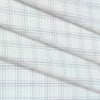 Shirt Fabric Arvind Cotton Blended Broad Check Colour Light Grey N White