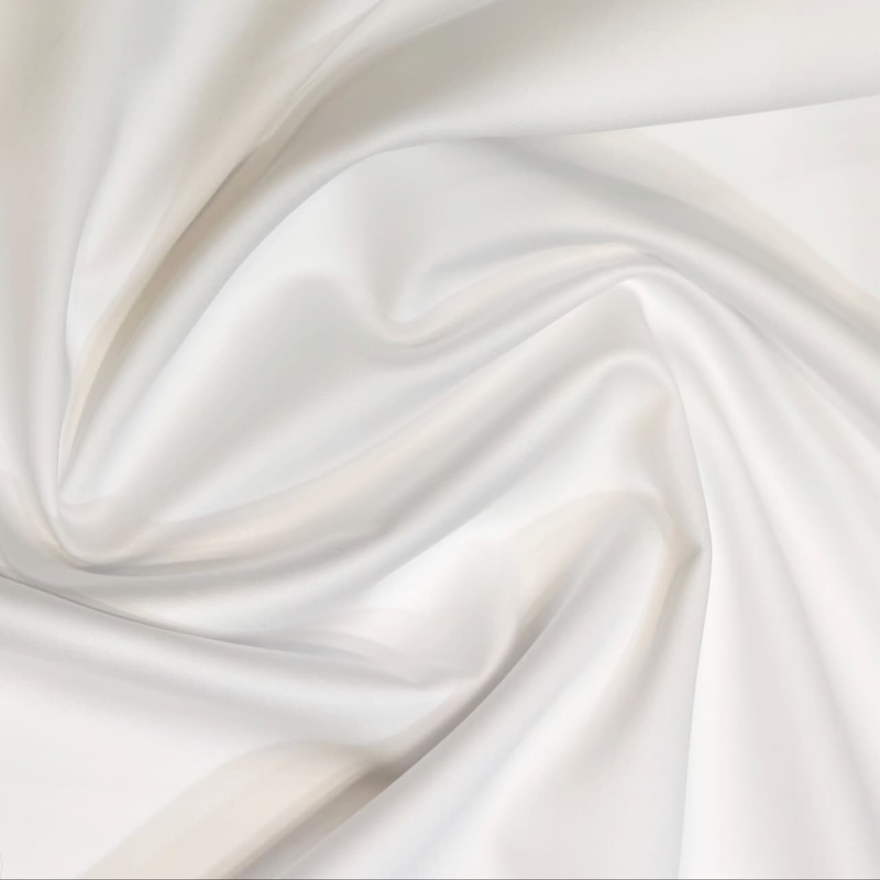 Tessitura Monti India 70's Counts Giza Cotton(Satin) Solids Unstitched Shirt or Kurta Pajama Fabric (White)