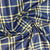 Giza House by Soktas Giza Cotton Checks Shirting Fabric (Navy &amp; Beige)