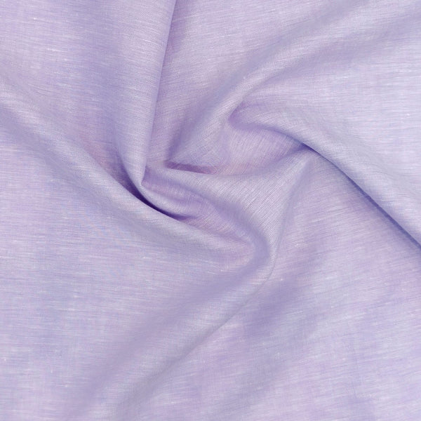 Burgoyne Irish Linen 70 LEA Shirting and Kurta Fabric (Lavender).