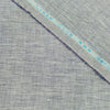 Linen Club (Aditya Birla Group) European Linen 70 LEA Solid Shirting and Kurta Fabric (English Grey).