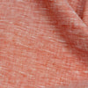Grado by GBTL Belgium Linen 60 LEA Solid Shirting and Kurta Fabric (Pastel Red).