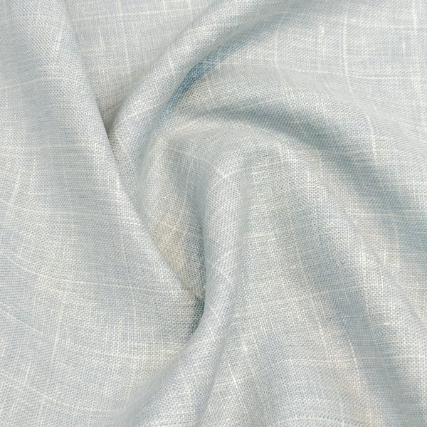 Siyaram 40 LEA Checked Linen Suiting Fabric (Light Grey).