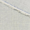 Siyaram 40 LEA Checked Linen Suiting Fabric (Light Grey).