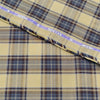 Soktas Giza Cotton Checks Shirting Fabric (Brown)