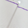 Soktas(Aditya Birla Group) Premium Giza Cotton Striped Shirting Fabric (White and Lavender).
